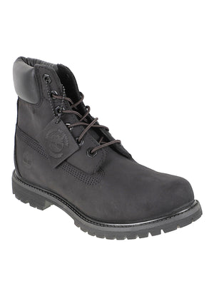 STIVALETTO DONNA PREMIUM 6 IN LACE UP - TIMBERLAND <BR/> TB18658A 0011 Black TIMBERLAND