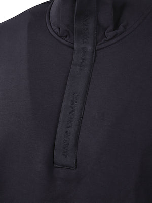 FELPA UOMO COLLO ALTO - ARMANI EXCHANGE <BR/> XM001295 AF10818UB101 DEEP NAVY ARMANI EXCHANGE