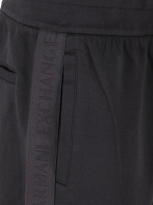 PANTALONE TUTA UOMO - ARMANI EXCHANGE XM001301 AF10818UC001 Black ARMANI EXCHANGE