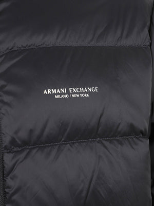 GIACCA UOMO PIUMINO DOWN JACKET - ARMANI EXCHANGE <BR/> XM001575 AF16927UC001 Black ARMANI EXCHANGE