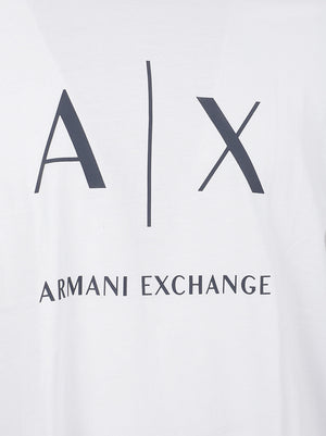 MAGLIA UOMO GIROCOLLO - ARMANI EXCHANGE XM002684 AF10356U0002 White ARMANI EXCHANGE