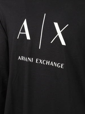 MAGLIA UOMO GIROCOLLO - ARMANI EXCHANGE XM002684 AF10356UC001 Black ARMANI EXCHANGE