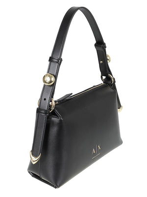 BORSA A SPALLA DONNA - ARMANI EXCHANGE XW002990 AF26452UC001 Black ARMANI EXCHANGE