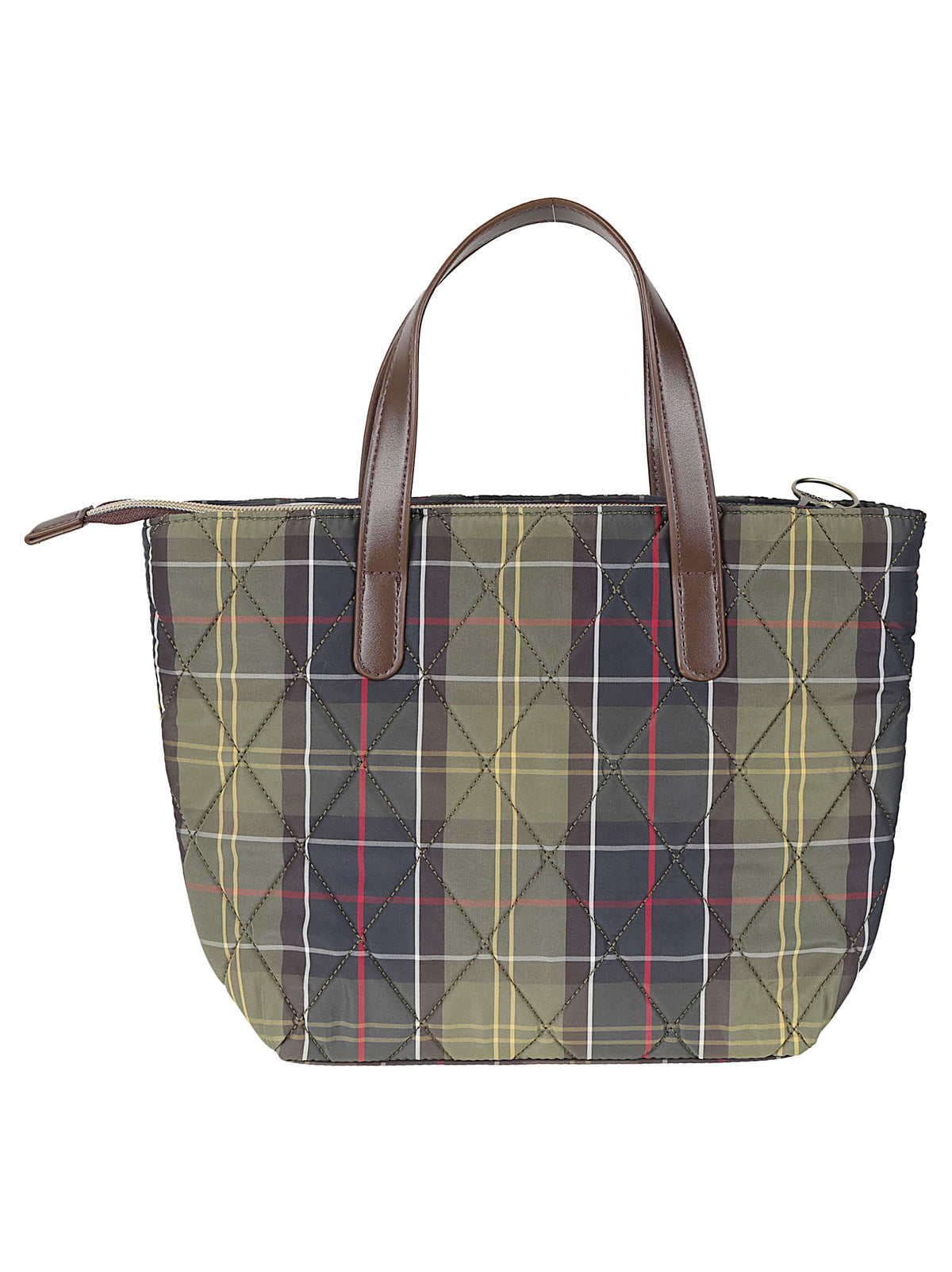 BORSA MINI DONNA IN TARTAN MINI QUILTED TOTE BAG - BARBOUR<BR/><BR/><BR/> <BR/> LBA0431 TN11 CLASSIC TARTAN BARBOUR