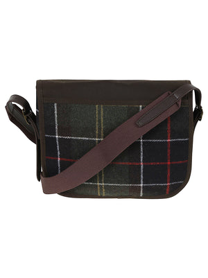 BORSA DONNA A TRACOLLA CON PATTINA IN TARTAN<BR/> LBA0479 OL91 CLASSIC TARTAN BARBOUR