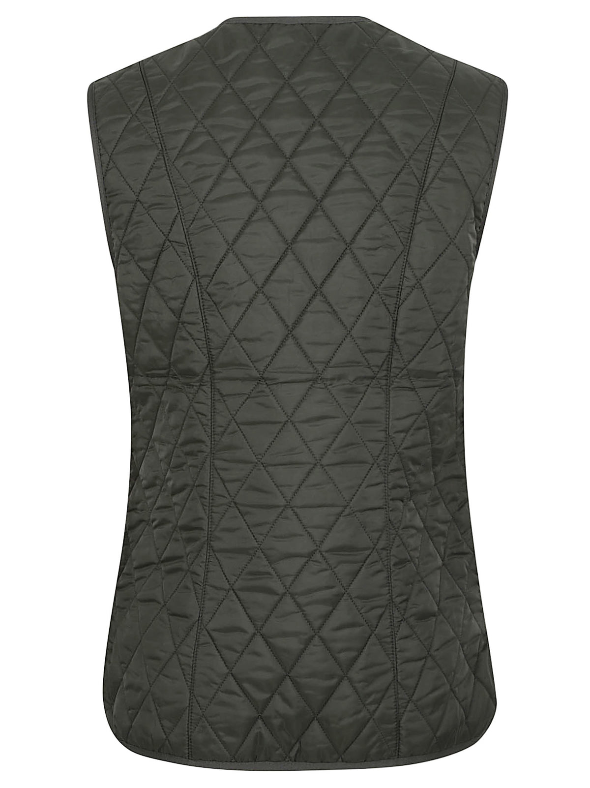 GIACCA DONNA TRAPUNTATA SMANICATA FLEECE BETTY LINER - BARBOUR<BR/><BR/> <BR/> LLI0003 OL71 Dark Olive BARBOUR