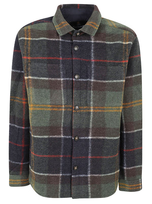 GIACCA UOMO WOOODLANE TAIL BLUSH CHECK - BARBOUR <BR/> MOS0511 TN11 CLASSIC TARTAN BARBOUR