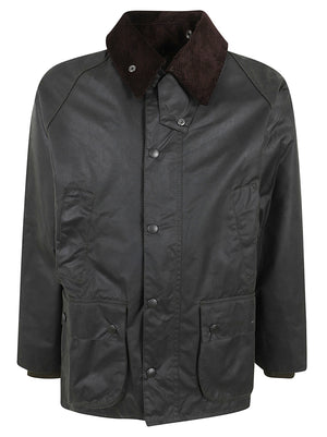 GIACCA UOMO BEDALE WAX - BARBOUR MWX0018 SG91 SAGE BARBOUR