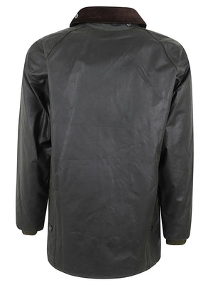 GIACCA UOMO BEDALE WAX - BARBOUR MWX0018 SG91 SAGE BARBOUR