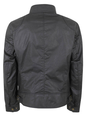 GIACCA UOMO RACEMASTER ICON - BELSTAFF BL105306 BLACK Black BELSTAFF