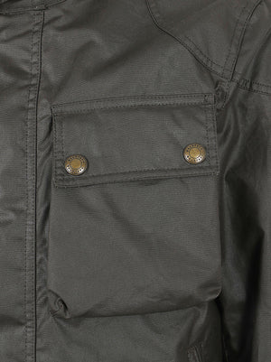 GIACCA UOMO RACEMASTER ICON - BELSTAFF BL105306 FDOLI FADED OLIVE BELSTAFF