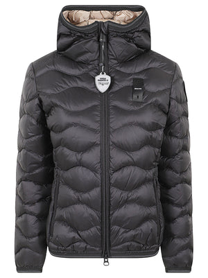 GIACCA DONNA CON CAPPUCCIO CAMELIA - BLAUER<BR/> 26WBLDC03033 006047999EI Nero BLAUER