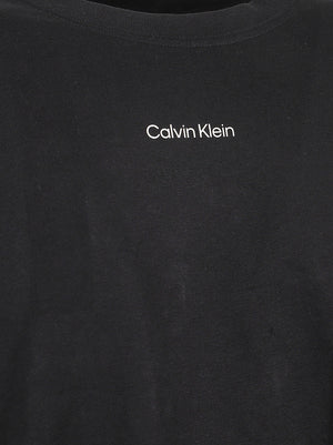 MAGLIA UOMO GIROCOLLO LS EASY 20S RETRO - CALVIN KLEIN JEANS LV04RH851G UB1 Black CALVIN KLEIN