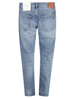 JEANS UOMO CLASSICA TAPER - CALVIN KLEIN JEANS<BR/> LV04RH906G NKN NEW BECKFORD CALVIN KLEIN