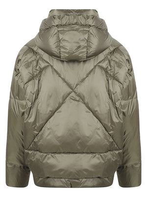 GIACCA PIUMINO CON CAPPUCCIO EUGENIE SHORT - CANADIAN<BR/> G224409W OLNI CANADIAN