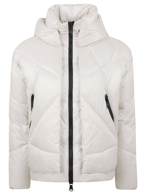 GIACCA PIUMINO CON CAPPUCCIO EUGENIE SHORT - CANADIAN G224409W WHSAN CANADIAN