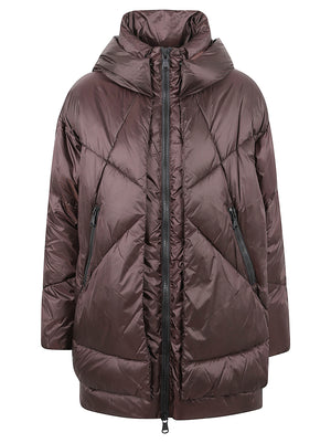 GIACCA PIUMINO CON CAPPUCCIO EUGENIE MID - CANADIAN G224410W BKCOF CANADIAN