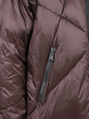 GIACCA PIUMINO CON CAPPUCCIO EUGENIE MID - CANADIAN G224410W BKCOF CANADIAN