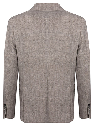 GIACCA BLAZER UOMO DOPPIOPETTO - CIRCOLO 1901<BR/> CN5421 CANTE Canteen CIRCOLO