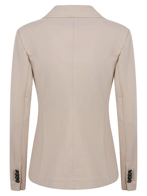 GIACCA BLAZER DONNA SLIM FIT FLEECE - CIRCOLO 1901 FD4040 1360 CORDWOOD CIRCOLO