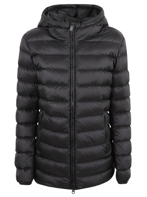 GIACCA DONNA LUNGA CON CAPPUCCIO - COLMAR 22000000 2YO99 Black COLMAR