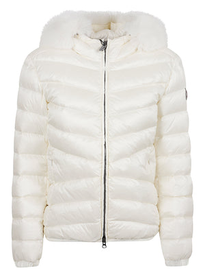 GIACCA IMBOTTITA DONNA CON CAPPUCCIO 22000019E 2YO624 Tofu COLMAR