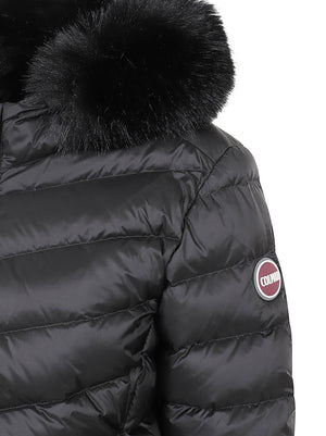 GIACCONE DONNA CON CAPPUCCIO - COLMAR<BR/> 22000019E 2YO99 Black COLMAR