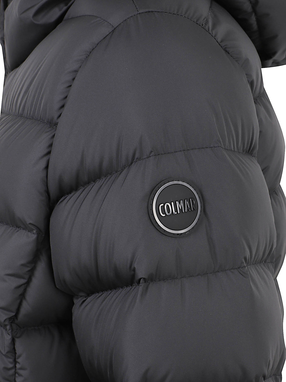 GIACCA DONNA OPACA CON CAPPUCCIO - COLMAR<BR/> 22000039 2XX99 Black COLMAR