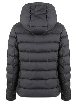 GIACCA DONNA OPACA CON CAPPUCCIO - COLMAR<BR/> 22000039 2XX99 Black COLMAR