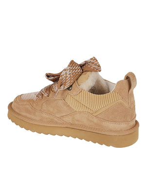 SCARPA DONNA SNEAKER - COLORS OF CALIFORNIA<BR/> HC.YW261 TAN COLORS OF CALIFORNIA