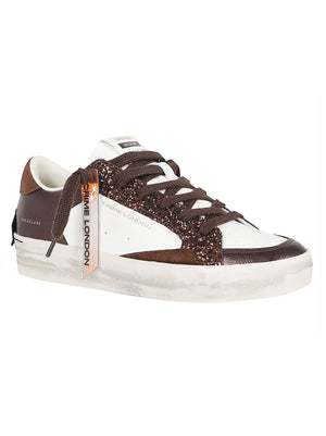 SCARPA DONNA SK8 DELUXE - CRIME LONDON <BR/> 23103AA9B 60 BROWN CRIME LONDON