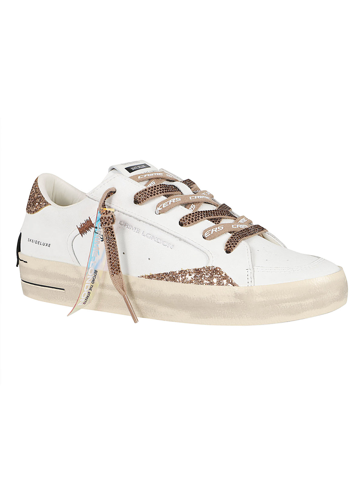 SCARPA DONNA SK8 DELUXE - CRIME LONDON<BR/> 23104AA9 10 White CRIME LONDON