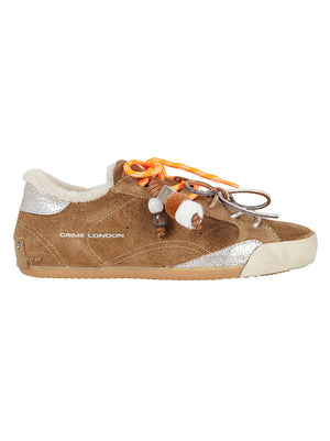 SCARPA DONNA SNEAKERINA - CRIME LONDON 23604AA9B 60 BROWN CRIME LONDON