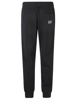 PANTALONE TUTA UOMO - EA7 7M000572 AF10377MC001 BLACK-WHITE EA7