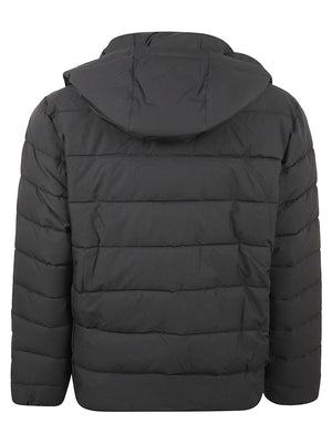 GIACCA IMBOTTITA UOMO CON CAPPUCCIO - EA7 7M002556 AF25752UC001 Black EA7