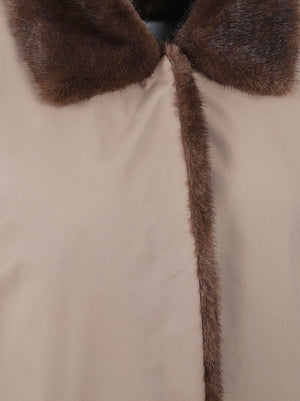 GIACCA CAPPOTTO ECO FUR - ELEH EFW260011 FANGO ELEH
