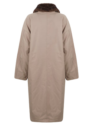 GIACCA CAPPOTTO ECO FUR - ELEH EFW260011 FANGO ELEH