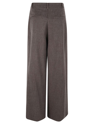PANTALONE DONNA ELEGANTI - ELEH EFW260013 MORO ELEH