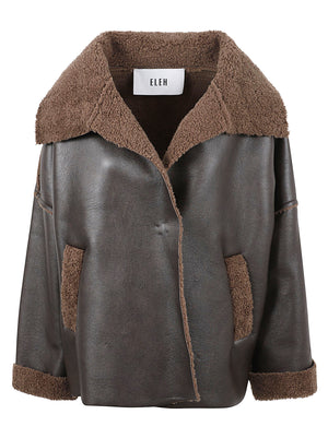 GIACCA DONNA ECOPELLE - ELEH EFW260149 MORO ELEH