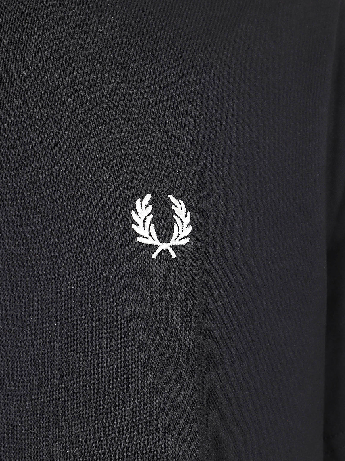 MAGLIETTA UOMO A MANICA CORTA - FRED PERRY<BR/> FPM1600V 102 Black FRED PERRY