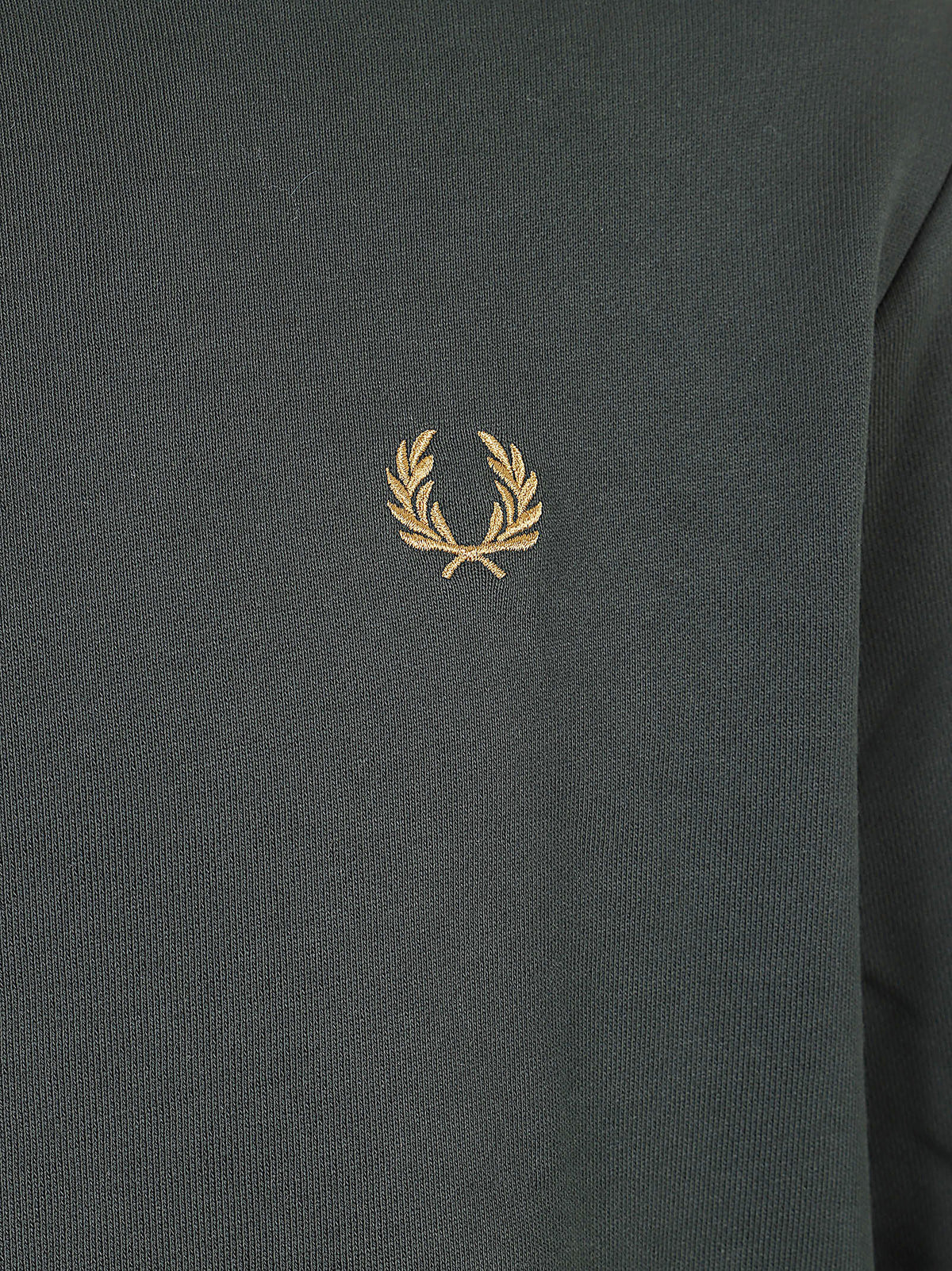 FELPA UOMO GIROCOLLO CREW NECK - FRED PERRY FPM7535 78C NTGRN-DSKBL-DKCA FRED PERRY
