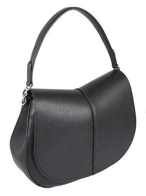 BORSA DONNA HELENA ROUND - GIANNI CHIARINI BS 9037-COMM GRN 001 NERO Nero GIANNI CHIARINI