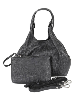 BORSA DONNA DUA - GIANNI CHIARINI<BR/> BS 9719 RNGDBL 001 NERO Nero GIANNI CHIARINI