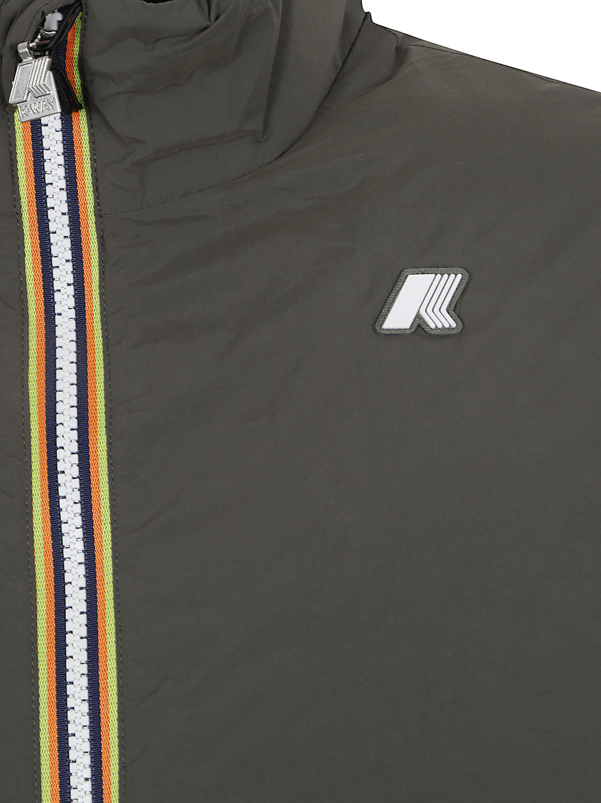 GIACCA UOMO SMANICATA VALEN PLAIN WARM - KWAY K2136BW WMR GREEN BLACKISH KWAY
