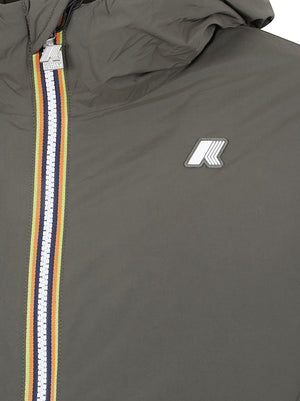 GIACCA UOMO IMBOTTITA CORTA K2136DW WMR GREEN BLACKISH KWAY