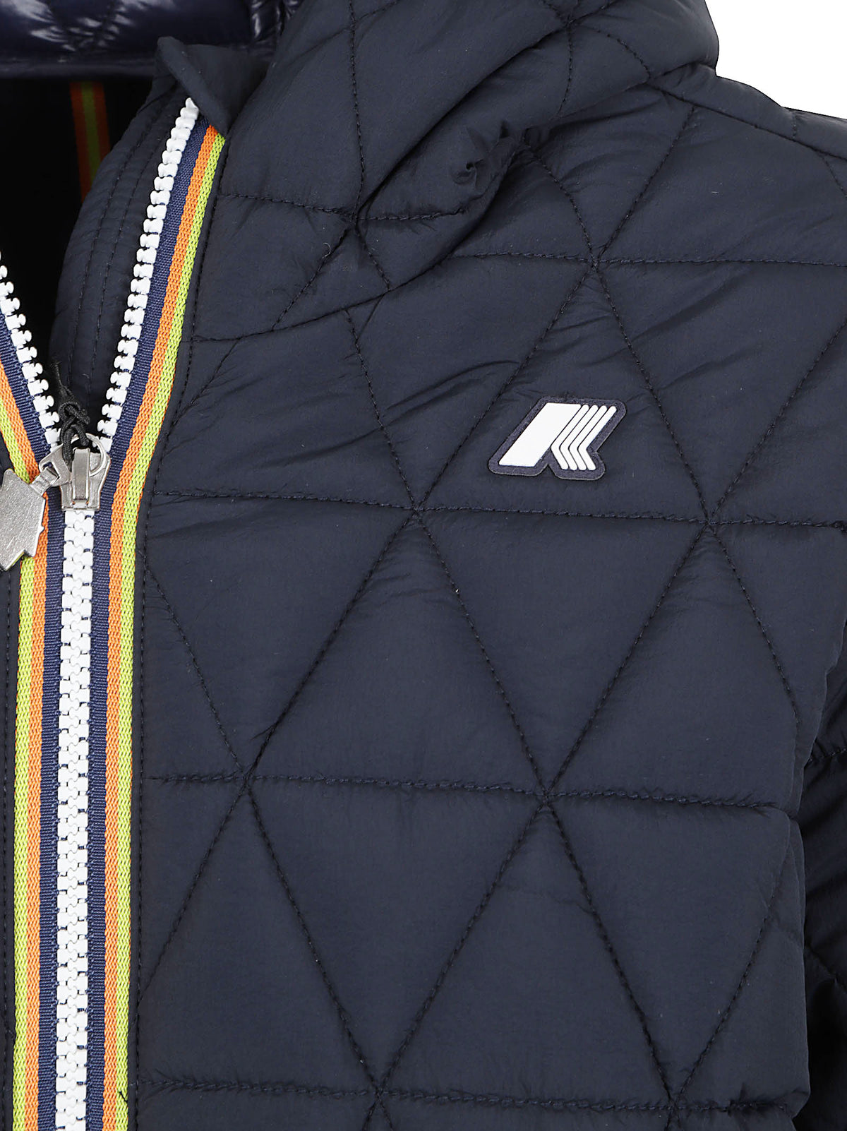 GIACCA DONNA ANTIVENTO MADLAINE DIAMOND QUILTED WARM - KWAY K2136FW K89 BLUE DEPTHS KWAY