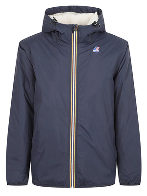GIACCA UOMO IMBOTTITA K21515W K89 BLUE DEPTH KWAY