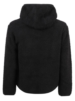 GIACCA UOMO REVERSIBILE JACK SHERPA POLAR DOUBLE - KWAY K3132NW AVA BLACK P-BLACK P KWAY