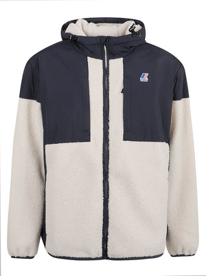 GIACCA UOMO SAMSON 4.0 ORSETTO - KWAY K5122SW A04 BLUE DEPTH-ECRU KWAY