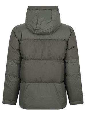 GIACCA UOMO OVERSIZE IMBOTTITA K5141QW WMR GREEN BLACKISH KWAY